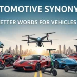 synonyms for automotive
