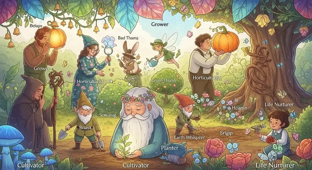 synonyms for gardener