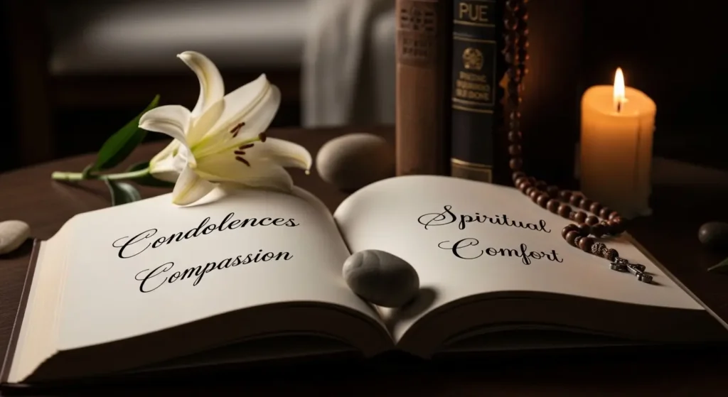 synonyms of condolences