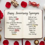 happy anniversary synonyms