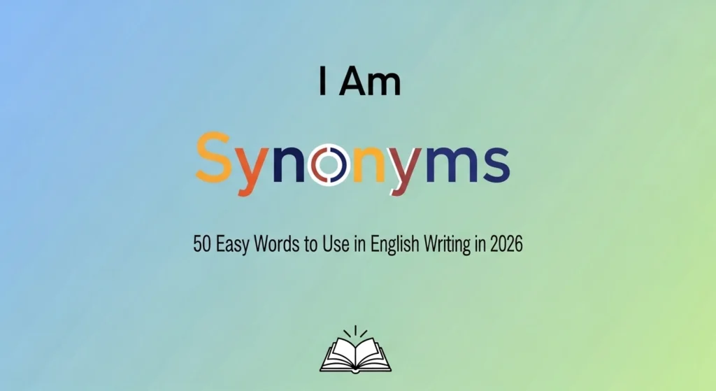 I am synonyms