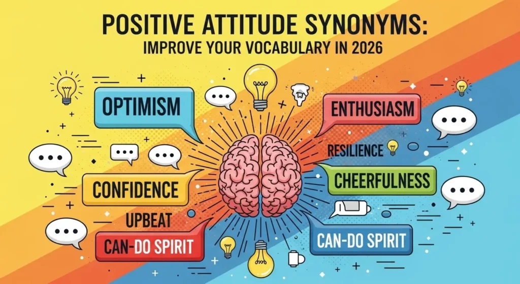 positive attitude synonyms