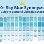sky blue synonyms