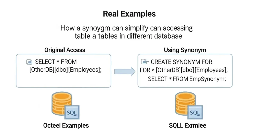 SQL Server synonyms