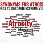 synonyms for atrocity