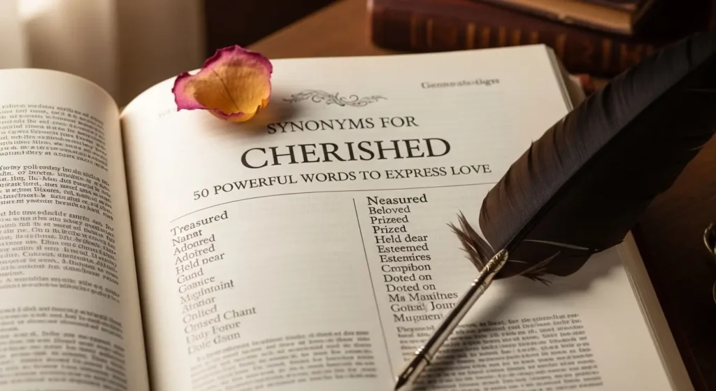 synonyms for cherished