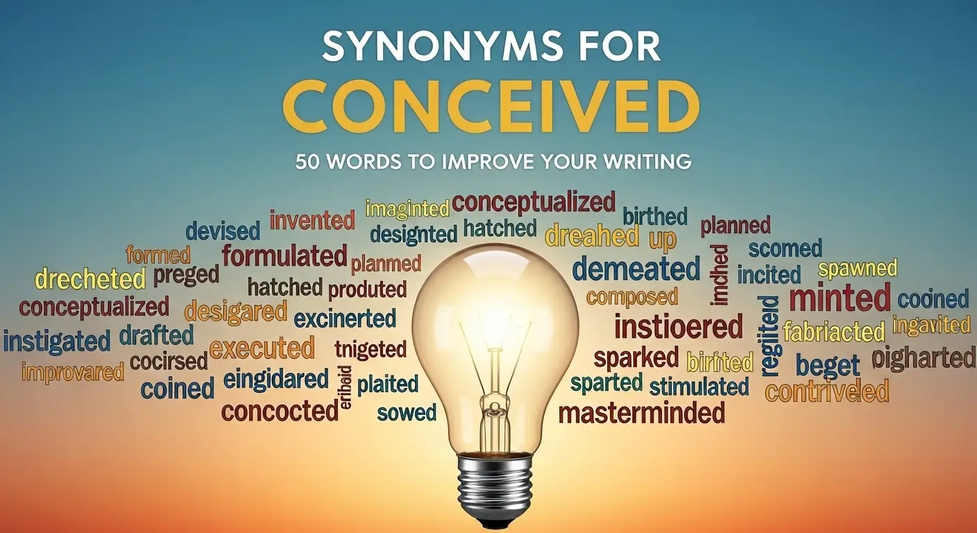 Synonyms for Conceived – 50 Words to Improve Your Writing