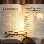 synonyms for considerate