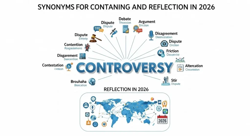 Synonyms for controversy