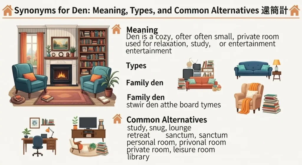 synonyms for den