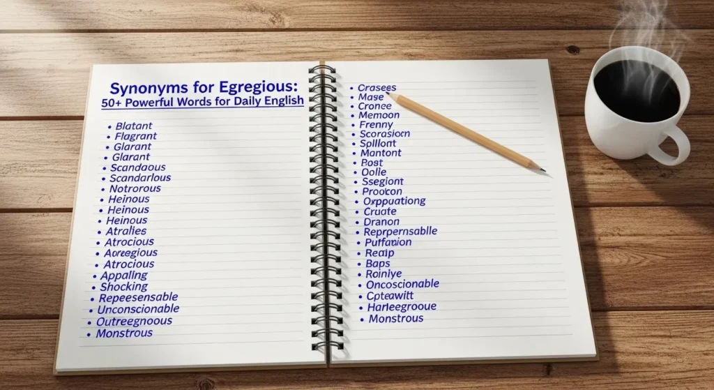 synonyms for egregious