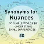 synonyms for nuances