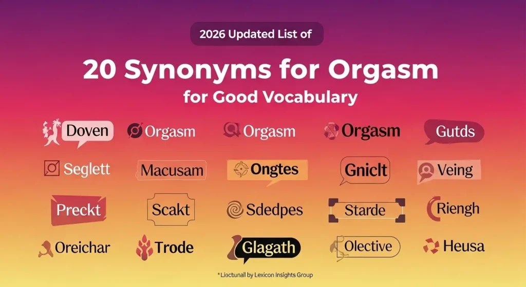 synonyms for orgasm