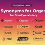 synonyms for orgasm