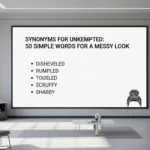 synonyms for unkempt