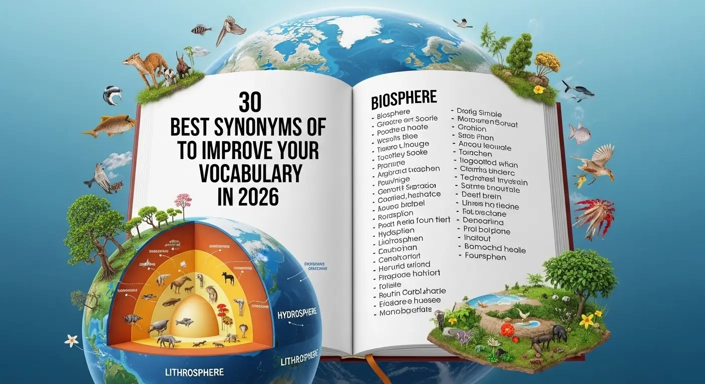 synonyms of biosphere