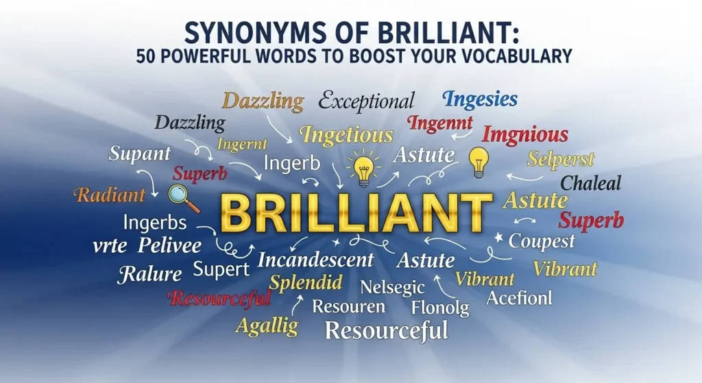 synonyms of brilliant