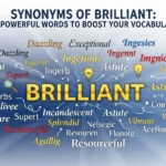 synonyms of brilliant