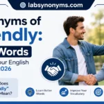Synonyms of Friendly