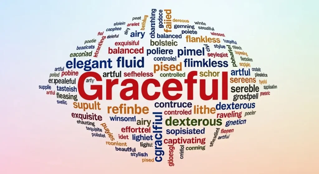 synonyms of graceful