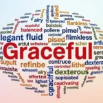 synonyms of graceful