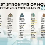synonyms of house