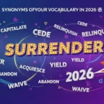 synonyms of surrender