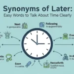 synonyms of later
