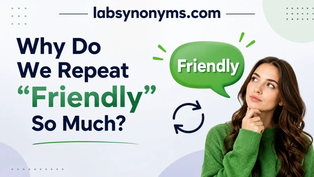 Why Do We Repeat "Friendly" So Much?