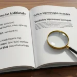 synonyms for additionally