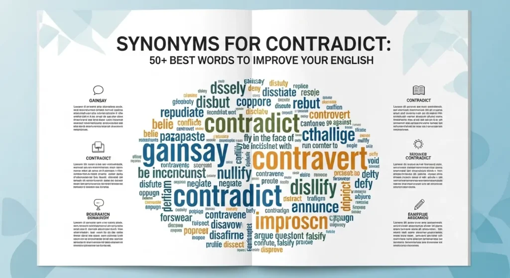 synonyms for contradict