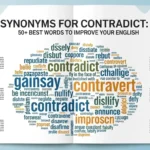 synonyms for contradict