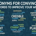 synonyms for convincing