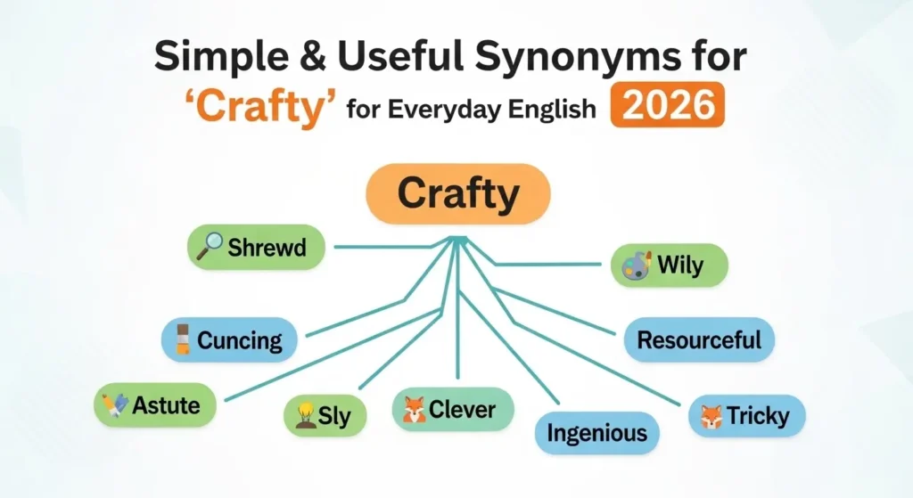 synonyms for crafty