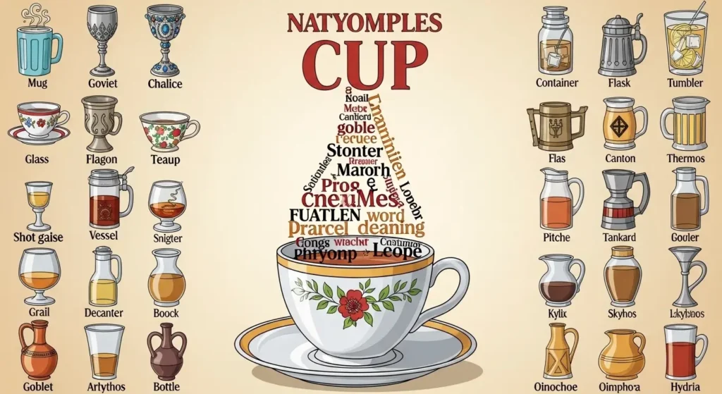synonyms for cup