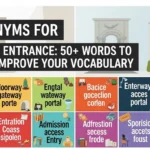 synonyms for entrance