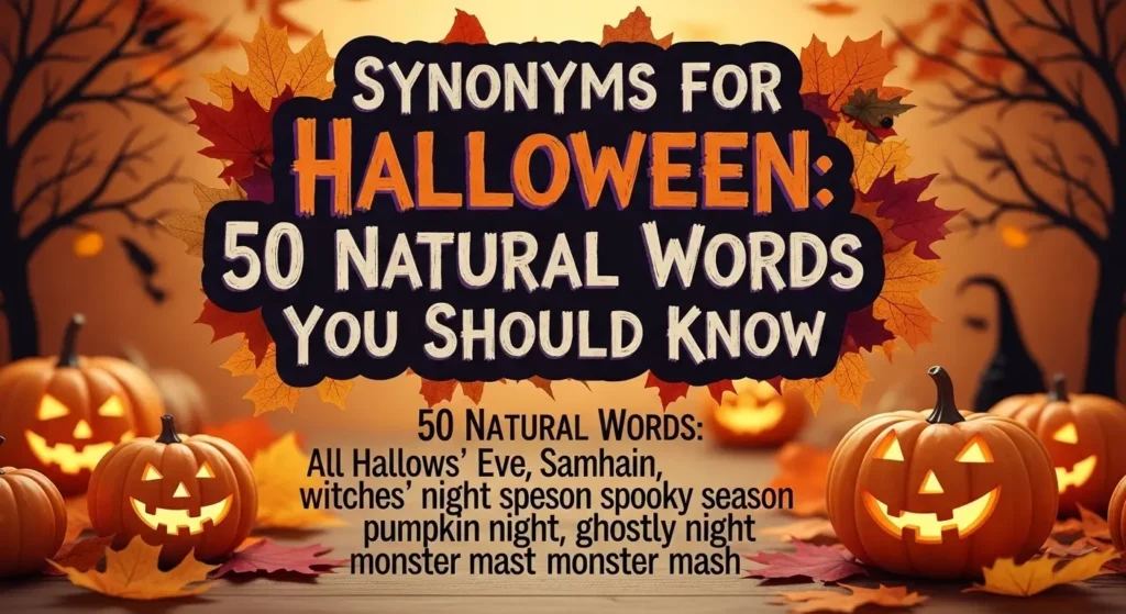 synonyms for halloween