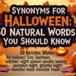 synonyms for halloween