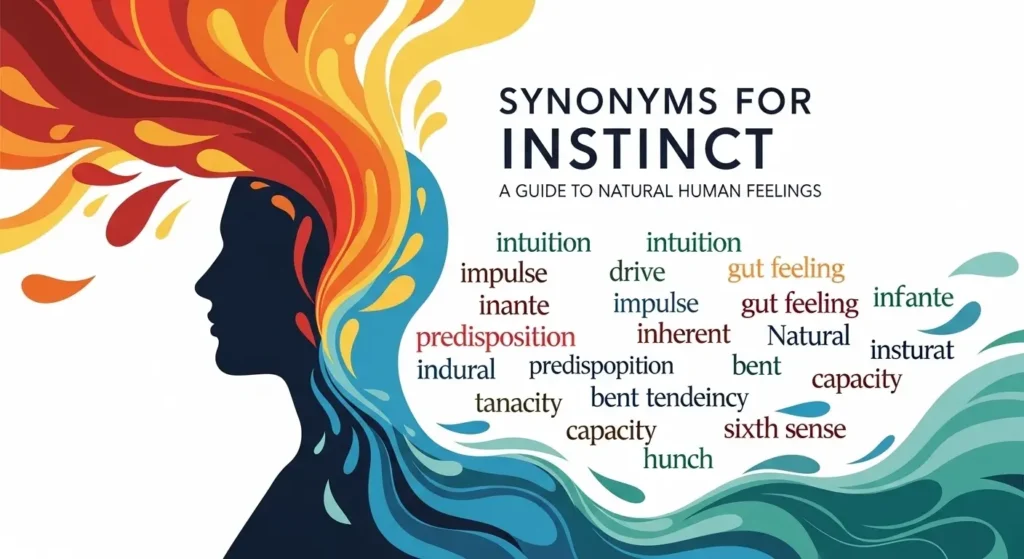 synonyms for instinct