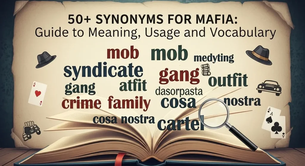 synonyms for mafia