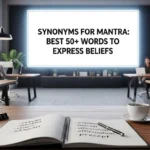 synonyms for mantra
