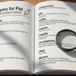 synonyms for pay