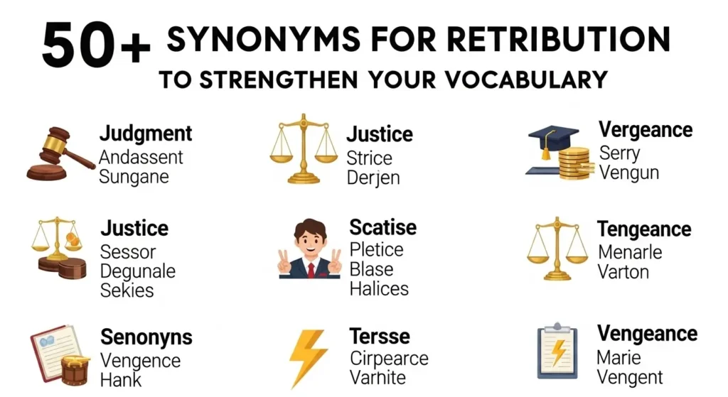 synonyms for retribution