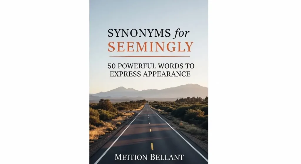 synonyms for seemingly