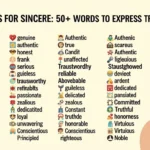 synonyms for sincere