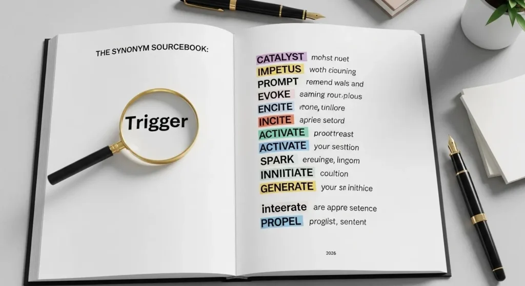 synonyms for trigger