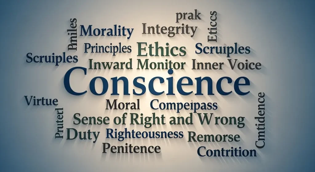synonyms of conscience