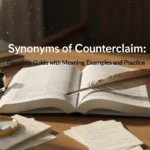 synonyms of counterclaim