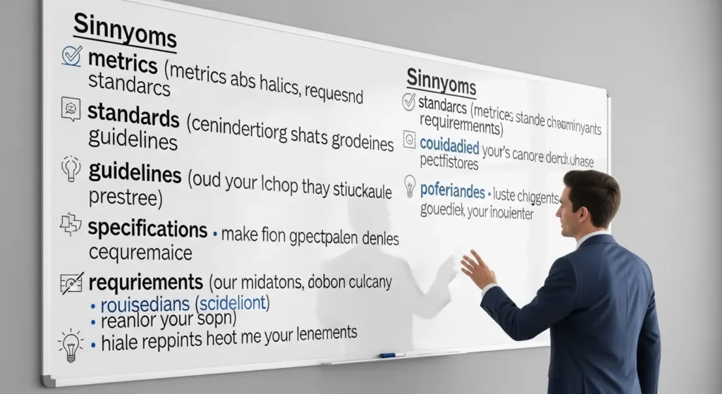 synonyms of criteria