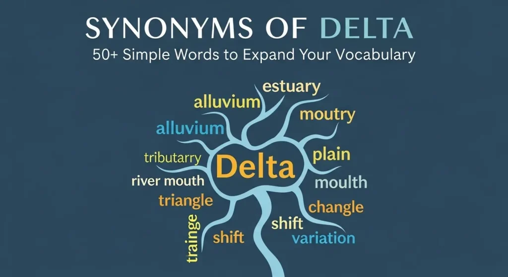 synonyms of delta